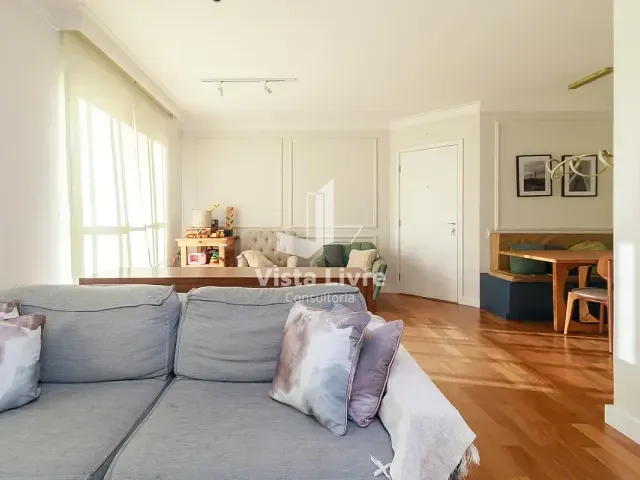 Apartamento com 101m² 2 quartos e 3 banheiros, à venda, no bairro Brooklin Novo em São Paulo