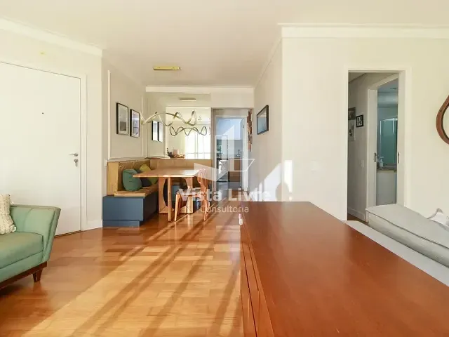Apartamento com 101m² 2 quartos e 3 banheiros, à venda, no bairro Brooklin Novo em São Paulo