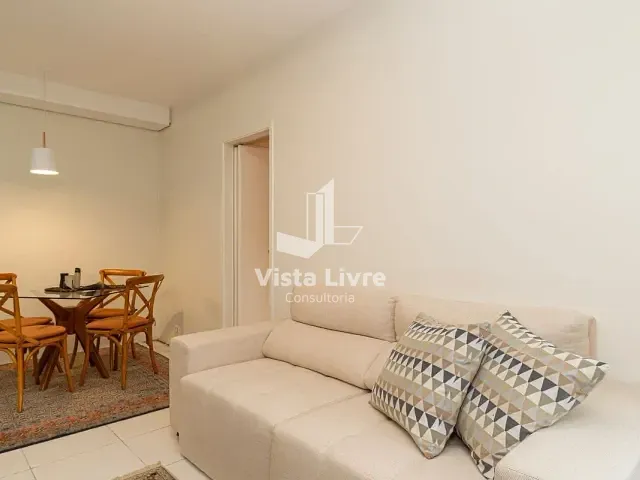 Apartamento com 55m² 1 quarto e 2 banheiros, à venda, no bairro Cerqueira César em São Paulo
