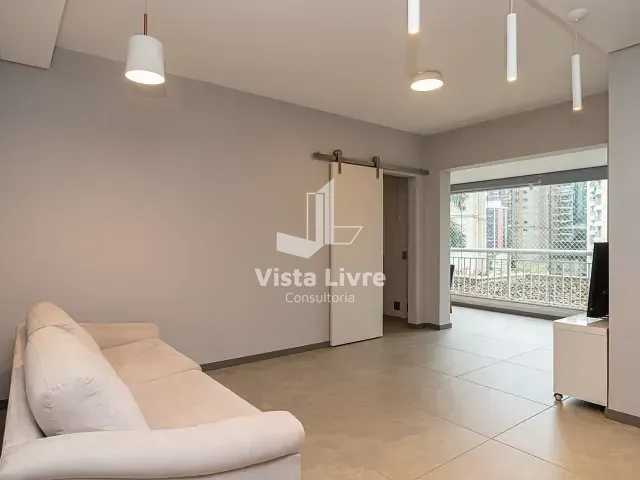 Apartamento com 55m² 1 quarto e 2 banheiros, à venda, no bairro Cerqueira César em São Paulo