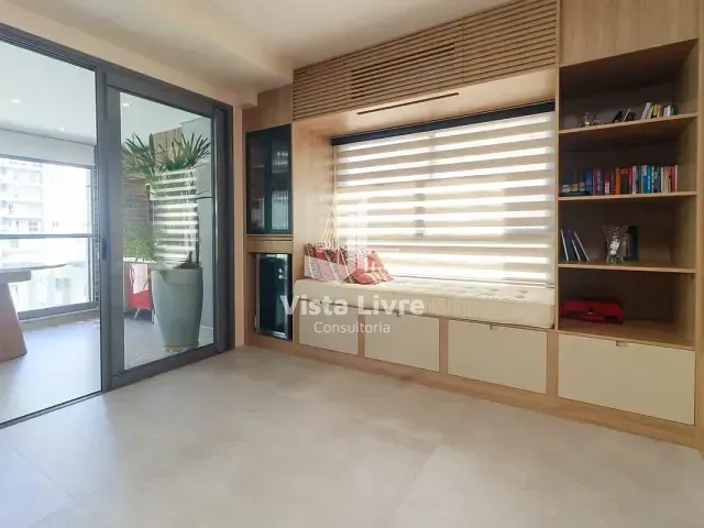 Apartamento com 141m² 3 quartos e 3 banheiros, à venda, no bairro Brooklin Paulista em São Paulo