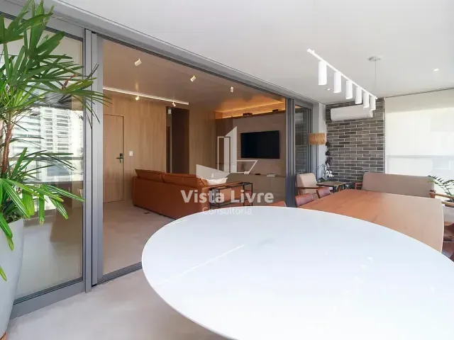 Apartamento com 141m² 3 quartos e 3 banheiros, à venda, no bairro Brooklin Paulista em São Paulo