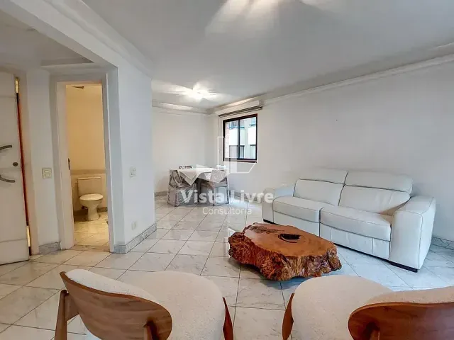 Apartamento com 126m² 3 quartos e 4 banheiros, à venda, no bairro Brooklin Novo em São Paulo