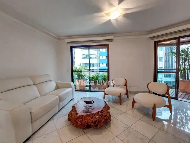 Apartamento com 126m² 3 quartos e 4 banheiros, à venda, no bairro Brooklin Novo em São Paulo