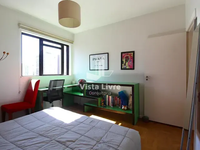 Apartamento com 130m² 3 quartos e 3 banheiros, à venda, no bairro Itaim Bibi em São Paulo