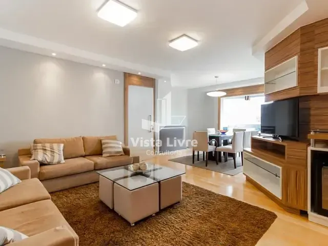 Apartamento com 150m² 3 quartos e 3 banheiros, à venda, no bairro Vila Olímpia em São Paulo