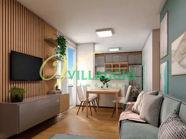 Apartamento com 47m² 2 quartos e 1 banheiro, à venda, no bairro Jardim Marajó em São José do Rio Preto
