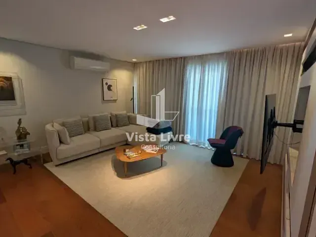 Apartamento com 187m² 4 quartos e 3 banheiros, à venda, no bairro Brooklin Novo em São Paulo