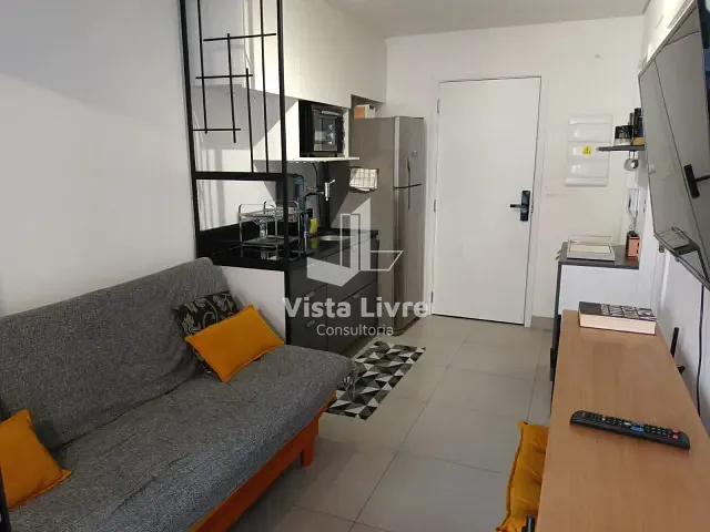 Apartamento com 33m² 1 quarto e 1 banheiro, à venda, no bairro Pinheiros em São Paulo