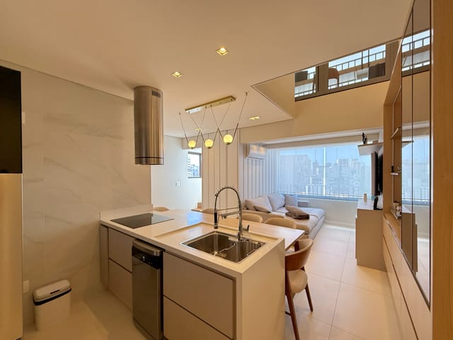 Foto do Apartamento - Apartamento para venda em Brooklin com 1 quarto, sendo 1 suíte , 61m² | Correteria Imóveis