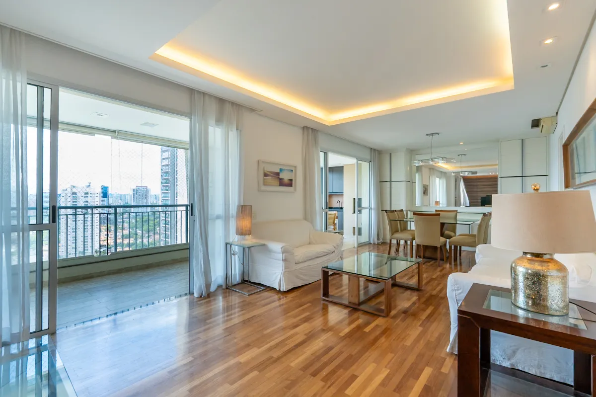 Apartamento para venda em Brooklin com 3 quartos, sendo 3 suítes, 168m²