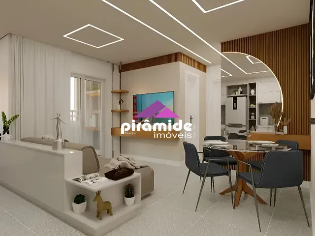 Apartamento com 47m² 2 quartos e 1 banheiro, à venda, no bairro Jardim das Paineiras I em São José dos Campos