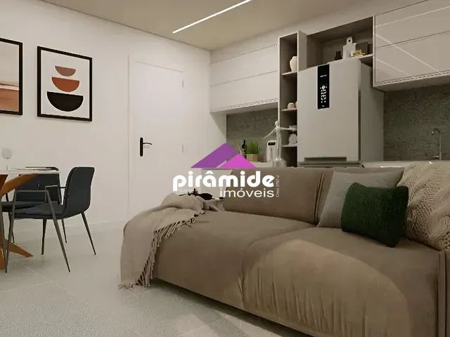 Apartamento com 47m² 2 quartos e 1 banheiro, à venda, no bairro Jardim das Paineiras I em São José dos Campos