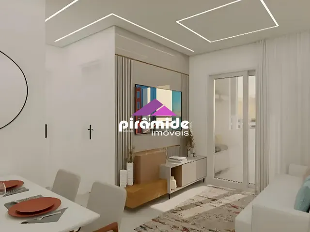 Apartamento com 47m² 2 quartos e 1 banheiro, à venda, no bairro Jardim das Paineiras I em São José dos Campos