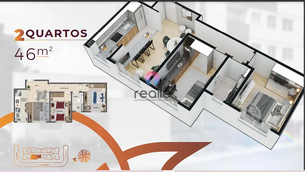 Apartamento, 2 quartos, 51 m² - Foto 15