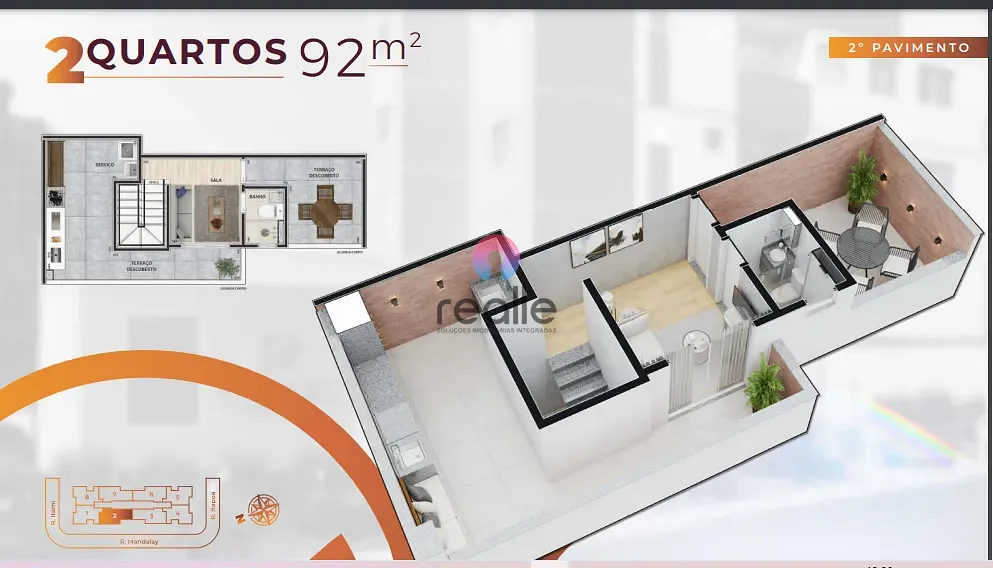 Apartamento, 2 quartos, 51 m² - Foto 19