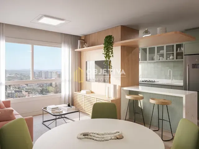 Apartamento 2 quartos e 2 banheiros, à venda, no bairro Jardim Itu em Porto Alegre