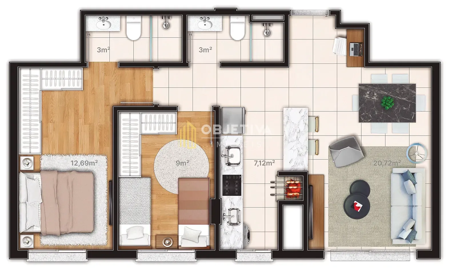 Apartamento à venda, Jardim Itu, Porto Alegre, RS