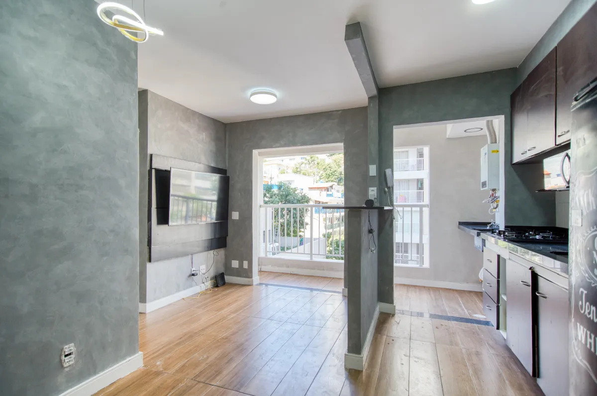 Apartamento para venda em Vila Guaca com 2 quartos , 43m²