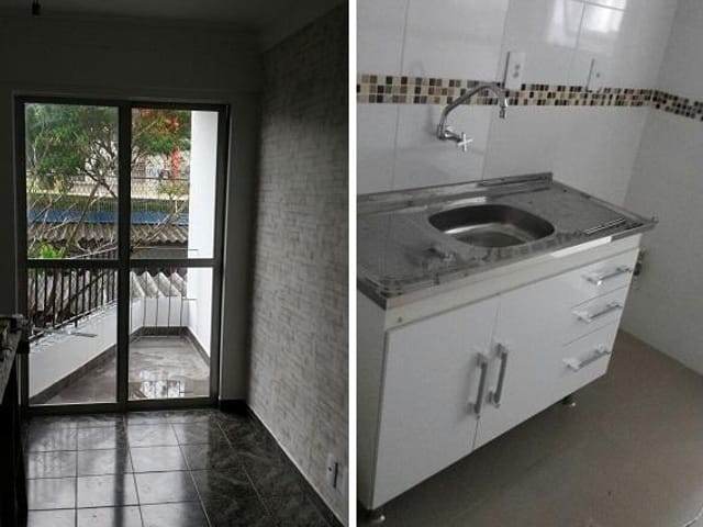 Apartamento 2 quartos e 1 banheiro, à venda, no bairro Cangaíba em São Paulo