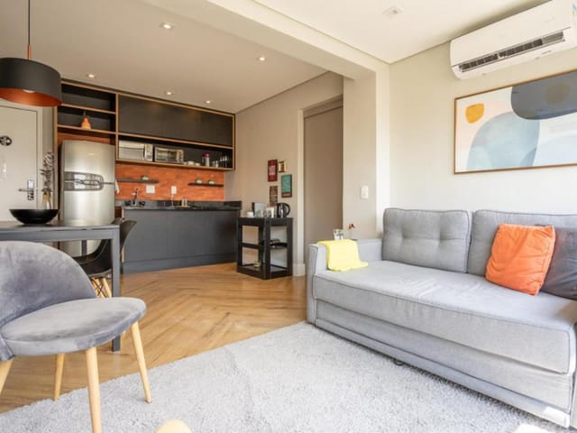 Foto do Apartamento - Apartamento para venda em Vila Olímpia com 1 quarto , 44m² | Correteria Imóveis