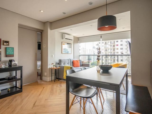 Foto do Apartamento - Apartamento para venda em Vila Olímpia com 1 quarto , 44m² | Correteria Imóveis