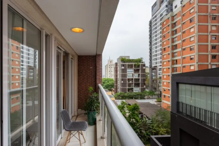 Apartamento para venda em Pinheiros com 1 quarto , 44m²