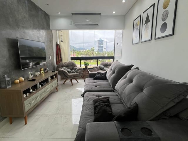 Apartamento 3 quartos e 3 banheiros, à venda, no bairro Centro em Bertioga