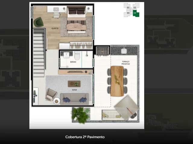 Apartamento com 982m² 2 quartos e 2 banheiros, à venda, no bairro Buritis em Belo Horizonte