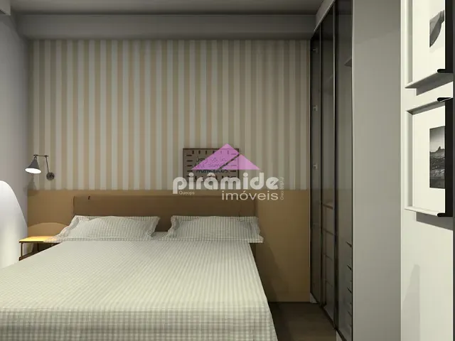 Apartamento com 33m² 1 quarto e 1 banheiro, para alugar, no bairro Jardim Esplanada em São José dos Campos