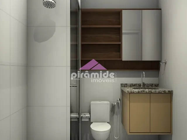 Apartamento com 33m² 1 quarto e 1 banheiro, para alugar, no bairro Jardim Esplanada em São José dos Campos