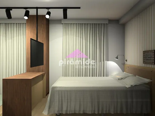 Apartamento com 33m² 1 quarto e 1 banheiro, para alugar, no bairro Jardim Esplanada em São José dos Campos