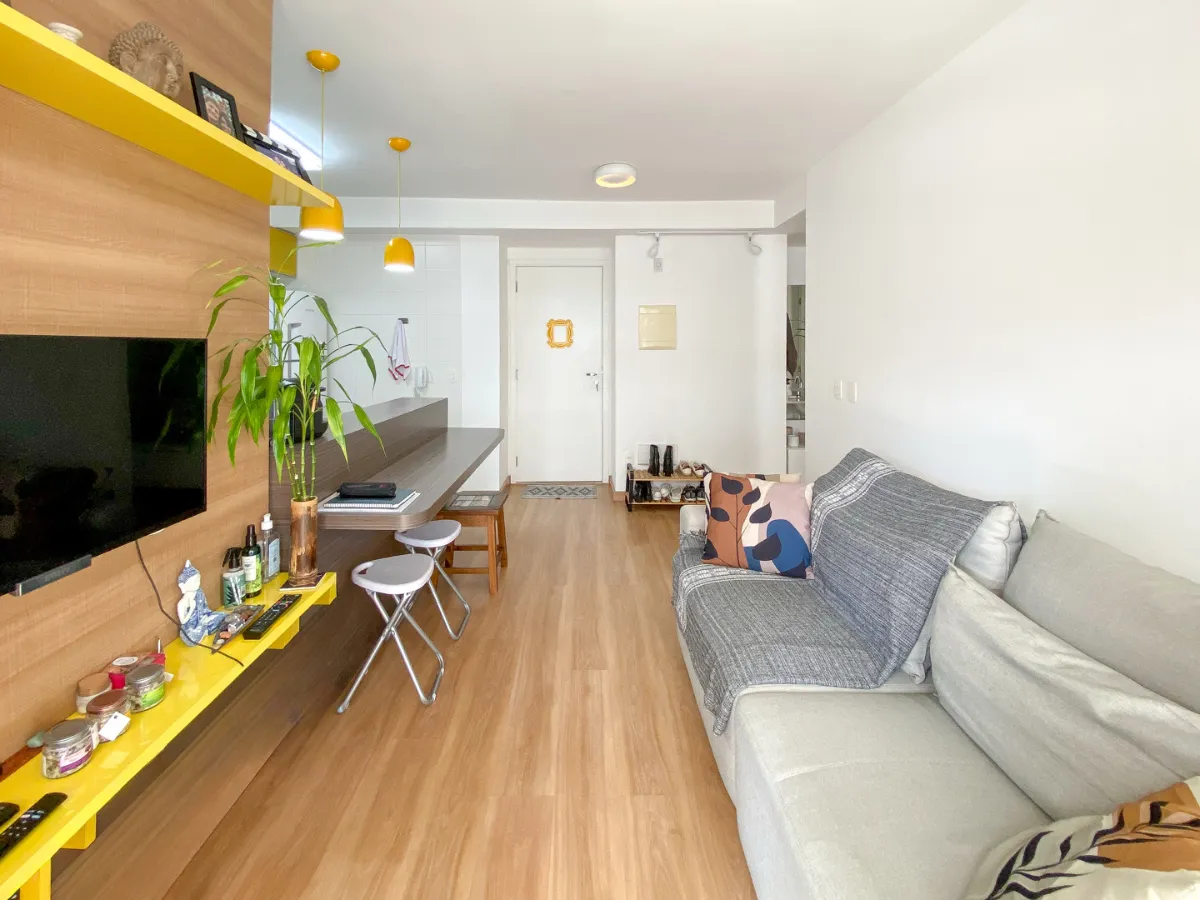 Apartamento para venda em Vila Anglo Brasileira com 1 quarto, 50m²