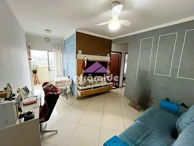 Apartamento 2 quartos e 2 banheiros, à venda, no bairro Vila Industrial em São José dos Campos