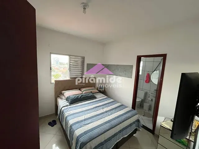 Apartamento 2 quartos e 2 banheiros, à venda, no bairro Vila Industrial em São José dos Campos