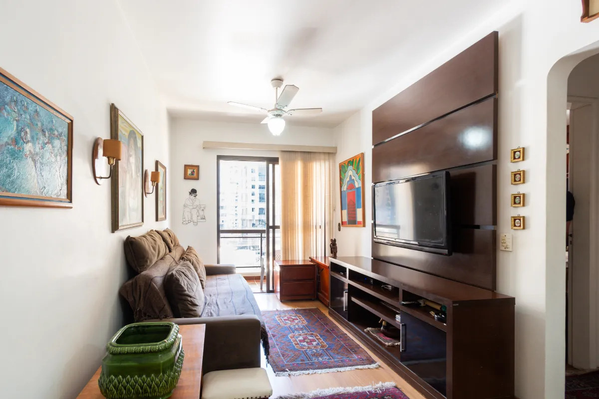 Apartamento para venda em Itaim Bibi com 1 quarto, sendo 1 suíte , 44m²