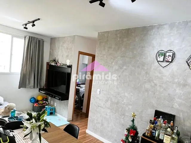 Apartamento 2 quartos e 1 banheiro, à venda, no bairro Jardim das Indústrias em São José dos Campos