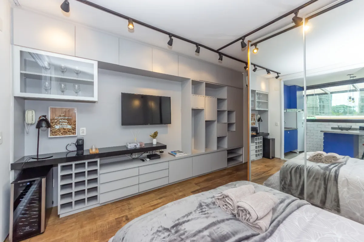 Apartamento garden para venda em Vila Olímpia com 1 quarto, 43m²
