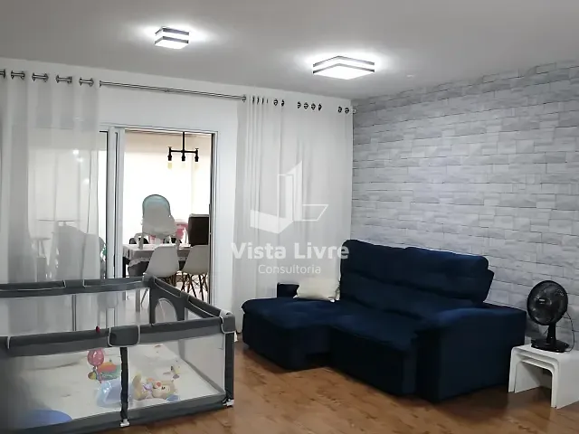 Apartamento com 88m² 2 quartos e 3 banheiros, à venda, no bairro Vila Romana em São Paulo