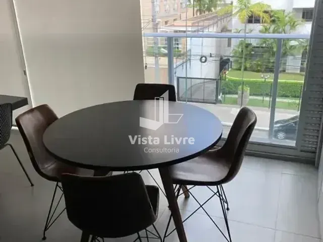 Apartamento com 45m² 1 quarto e 1 banheiro, à venda, no bairro Indianópolis em São Paulo