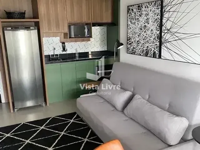 Apartamento com 45m² 1 quarto e 1 banheiro, à venda, no bairro Indianópolis em São Paulo
