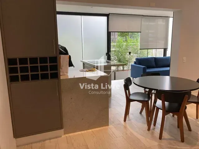Apartamento com 84m² 1 quarto e 1 banheiro, à venda, no bairro Vila Olímpia em São Paulo