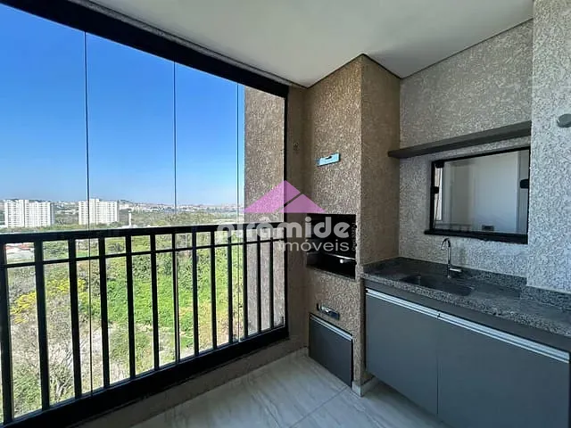 Apartamento com 62m² 2 quartos e 2 banheiros, para alugar, no bairro Vila Machado em Jacareí