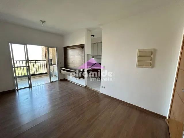 Apartamento com 62m² 2 quartos e 2 banheiros, para alugar, no bairro Vila Machado em Jacareí