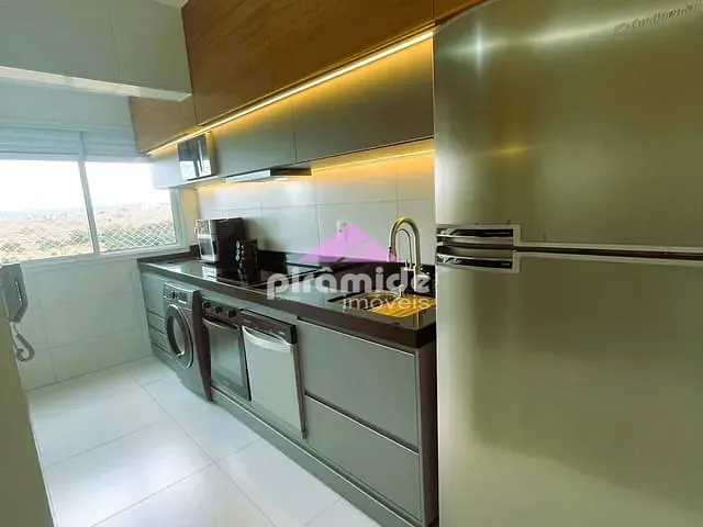Apartamento 2 quartos e 2 banheiros, à venda, no bairro Parque Residencial Flamboyant em São José dos Campos