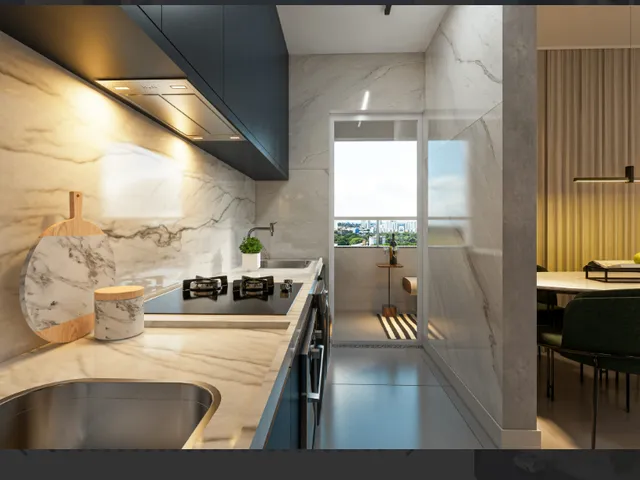 Apartamento com 598m² 2 quartos e 2 banheiros, à venda, no bairro Castelo em Belo Horizonte