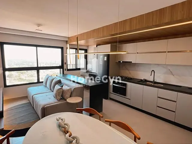 Apartamento com 63m² 2 quartos e 2 banheiros, para alugar, no bairro Serrinha em Goiânia