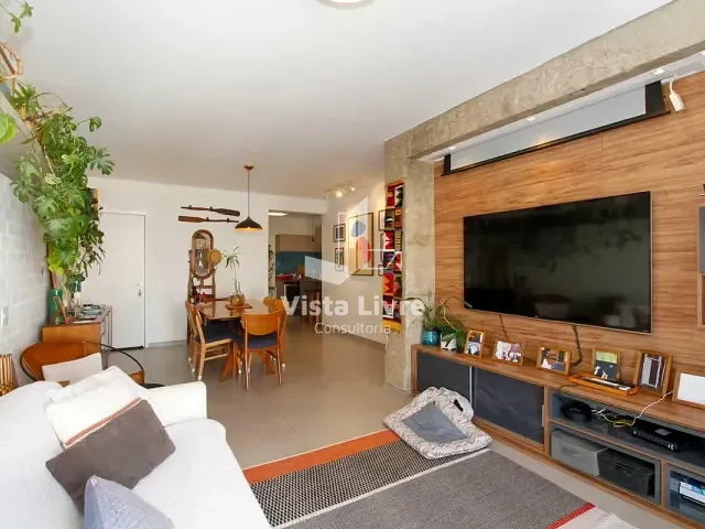 Apartamento com 110m² 3 quartos e 2 banheiros, à venda, no bairro Pinheiros em São Paulo