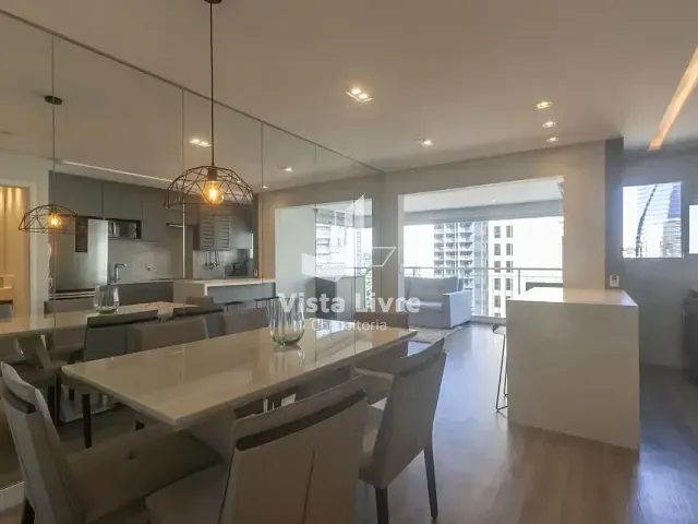 Apartamento com 62m² 1 quarto e 2 banheiros, à venda, no bairro Vila Nova Conceição em São Paulo