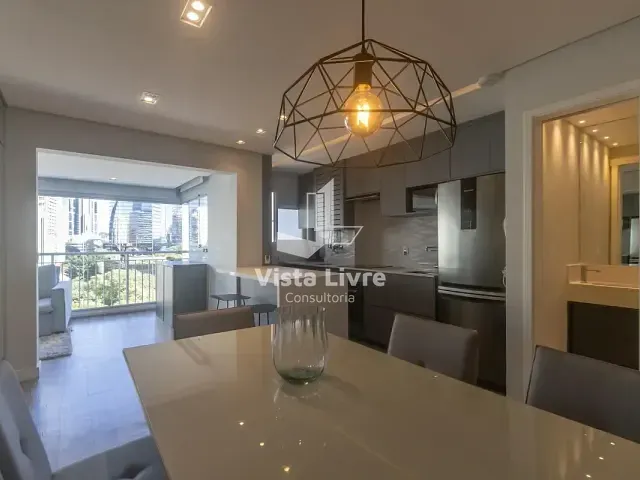 Apartamento com 62m² 1 quarto e 2 banheiros, à venda, no bairro Vila Nova Conceição em São Paulo